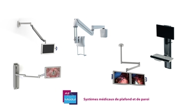 Systemes medicaux de plafond et de paroi