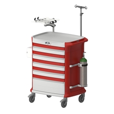 chariot-a-tiroirs-synthetique-utilise-comme-chariot-d-urgence