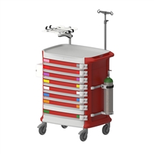 chariot-a-tiroirs-synthetique-utilise-comme-chariot-pediatrique