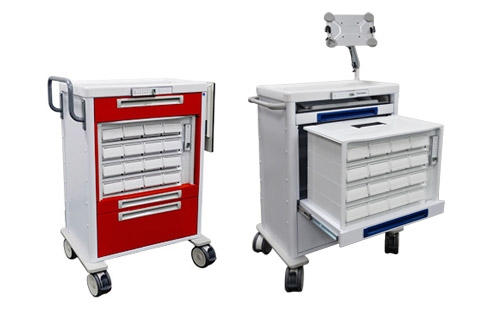 Chariot de distribution medicale-2nd