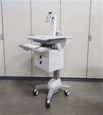 chariot-informatique-non-alimente---support-pour-tablette---systeme-de-tiroirs-en-aluminium