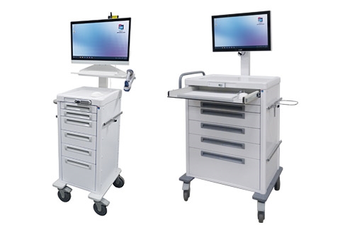 Chariot medical de soins modulable-keyboard-tray-2ND