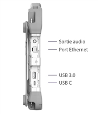 connexion-de-la-tablette-medicale-dt-301