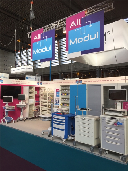 L’arrivée d’All Modul au salon Healthcare à Paris