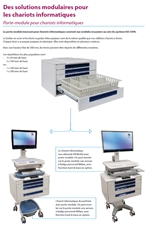 Porte-module pour chariots informatiques